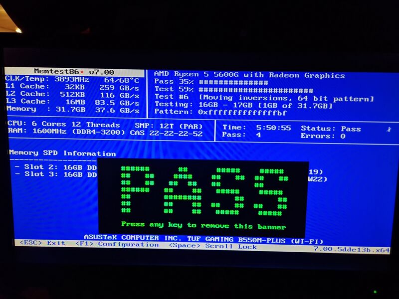 Datei:RAMTEST passed.jpg